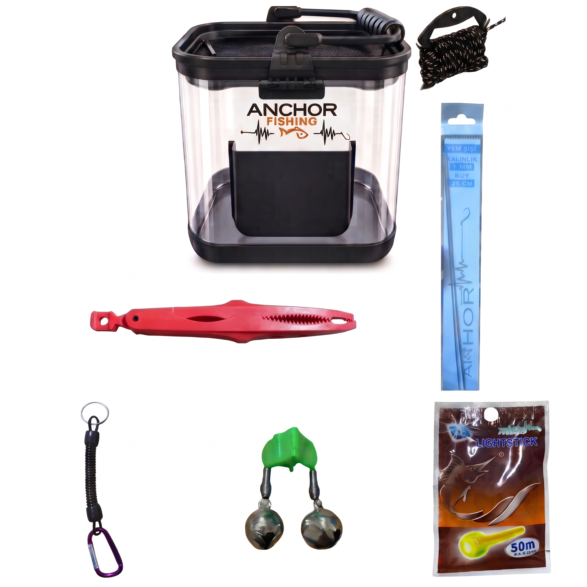 Anchor Profesyonel Kıyı Avcısı Seti (All-in-One Pratik Set)
